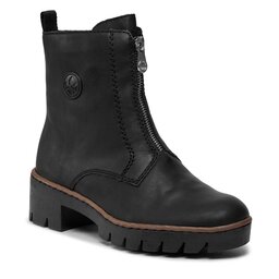 Rieker Polokozačky Rieker X5754-00 Schwarz 00