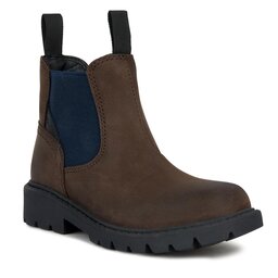Geox Čižmy Geox J Shaylax Boy J16FAA 00045 C0947 M Brown/Navy