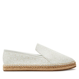 

Еспадрильї Calvin Klein Espadrille Epi Mono HW0HW01917 White Monogram YBR, Білий
