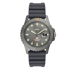 Fossil Uhr Fossil Blue FS5994 Black/Silver