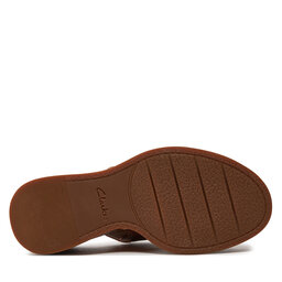 

Босоніжки Clarks Manon Wish 26176303 Tan Leather, Коричневий