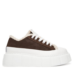 Inuikii Sneakers aus Stoff Inuikii Matilda Curly 1001.001.0381 Braun