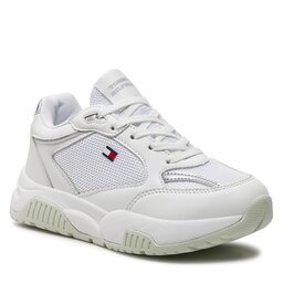 Tommy Hilfiger Sneakers Tommy Hilfiger T3A9-33219-1695 Bianco/Argento X025