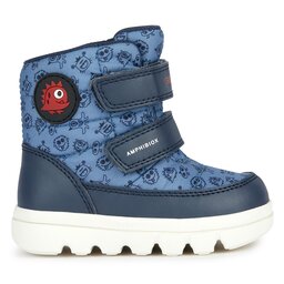 Geox Μπότες Χιονιού Geox B Willaboom Boy B Ab B365BF 0MNBC C4327 M Μπλε