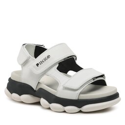 Pinko Sandály Pinko Mylene Sandalo PE 23 BLKS1 100858 A0N9 Bianco Seta Z14