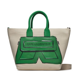 KARL LAGERFELD Handväska KARL LAGERFELD 236W3891 Natural A106