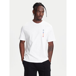 United Colors Of Benetton United Colors Of Benetton Футболка 3BL0U10A1 Білий Oversize