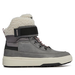 Geox Kozačky Geox J Bunshee Pg Girl B J36HSA 0MEFU C1006 D Šedá