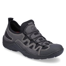 Rieker Pārgājienu apavi Rieker L0502-45 Schwarz / Stromboli / Schwarz 45