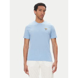 Aeronautica Militare Aeronautica Militare Marškinėliai 251TS1580J372 Žydra Regular Fit