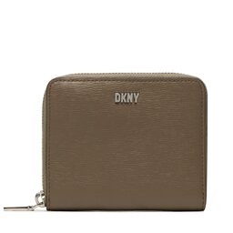 DKNY Portofel Mare de Damă DKNY Bryant-Sm Zip Around R8313656 Truffle TRF