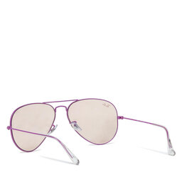 

Сонцезахисні окуляри Ray-Ban 0RB3025 9224T5 Violet, Рожевий