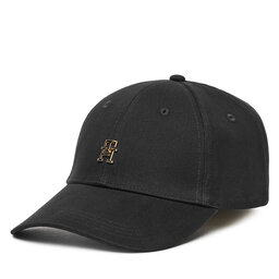 Tommy Hilfiger Cappellino Tommy Hilfiger Elevated Chic AW0AW17631 Nero