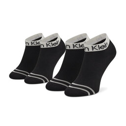 Calvin Klein Lågstrumpor dam 2-pack Calvin Klein 701218775 Black 001