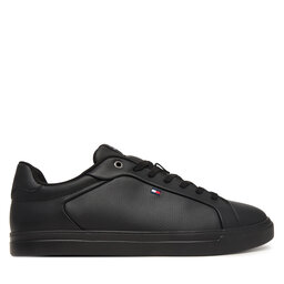 Tommy Hilfiger Sneakers Tommy Hilfiger Lightweight Pinperf Lth Sneaker FM0FM05981 Schwarz