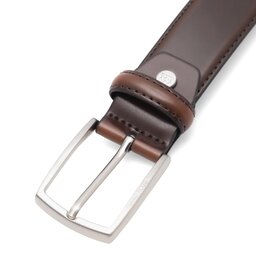 

Чоловічий ремінь Gino Rossi 3M2-001-AW23 Brown, Коричневий