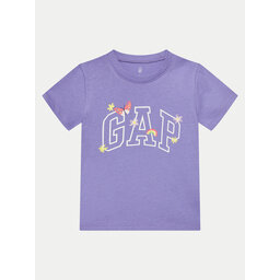 Gap Gap Camiseta 710283-05 Violeta Regular Fit