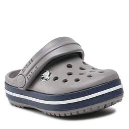 Crocs Чехли Crocs Crocband Clog T 207005 Fumee/Blue Marine