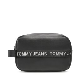 Tommy Jeans Neceser Tommy Jeans Tjm Essential Leather Washbag AM0AM11366 BDS