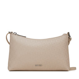 Calvin Klein Borsetta Calvin Klein Ck Must Aop Conv Logo Jqd Strap LV04F3099G Beige