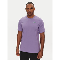 adidas adidas Marškinėliai Earth Day Graphic JI6757 Violetinė Regular Fit