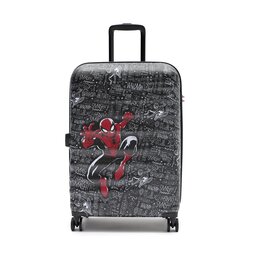 American Tourister Mała Twarda Walizka American Tourister SPIDER-MAN Wavebreaker Disney 85671-A086-1CNU Spiderman Sketch