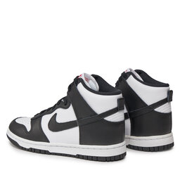 

Взуття Nike Dunk High DD1869 103 White/Black/University Red, Чорний