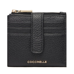 Coccinelle Μικρό Πορτοφόλι Γυναικείο Coccinelle MW5 Metallic Soft E2 MW5 11 F7 01 Μαύρο