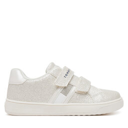 Tommy Hilfiger Zapatillas Tommy Hilfiger Flag Low Cut Velcro Sneaker T1A9-33726-0375 S Écru