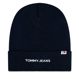 Tommy Jeans Čepice Tommy Jeans Linear Logo AW0AW15843 Dark Night Navy C1G