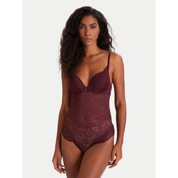 Hunkemöller Hunkemöller Body Isadora 302441 Guinda/burdeos