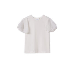 Mayoral Mayoral Majica 6022 Écru Regular Fit