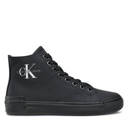 

Снікерcи Calvin Klein Jeans Ess Vulcanized Laceup Mid Ny YW0YW00757 Black BDS, Чорний