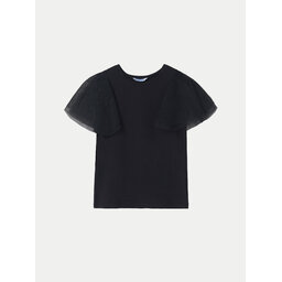 Mayoral Mayoral T-Shirt 6022 Μαύρο Regular Fit