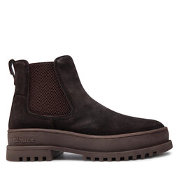 Blauer Botines Chelsea Blauer F4IUKA02 Marrón