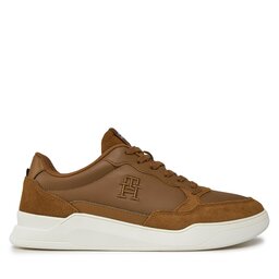 Tommy Hilfiger Sneakers Tommy Hilfiger Elevated Cupsole Lth Mix FM0FM04929 Maro
