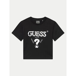 Guess Guess T-Shirt J4YI46 K8FQ4 Μαύρο Regular Fit