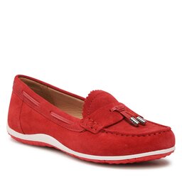 Geox Mokasíny Geox D Vega Moc D35DNA022BCC7000 Red