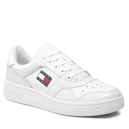 Tommy Jeans Laisvalaikio batai Tommy Jeans Retro Basket EM0EM00955 White YBR