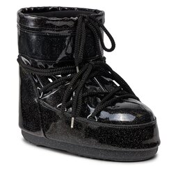 Moon Boot Schneeschuhe Moon Boot Low Glitter 14094400001 Black 001