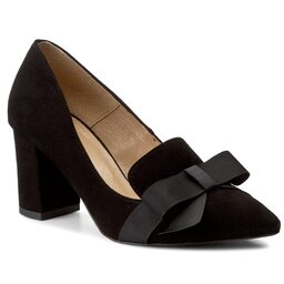 R.Polański Zapatos hasta el tobillo R.Polański 0859 Czarny Zamsz
