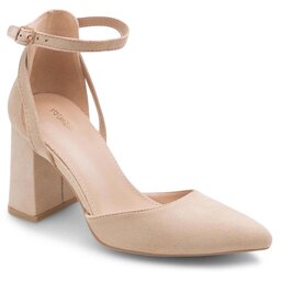 DeeZee Półbuty DeeZee KL-HT6160 Beżowy