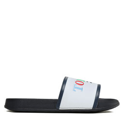 

Шльопанці Tommy Hilfiger Logo Pool Slide T3B0-32933-1172 S White/Multicolor X56, Білий