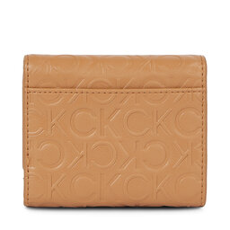

Жіночий гаманець Calvin Klein Re-Lock Trifold Xs Emb K60K611321 Brown Sugar GA5, Коричневий