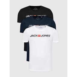 Jack&Jones Jack&Jones 3 db póló Corp Logo 12191330 Színes Slim Fit
