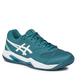 Asics Chaussures Asics Gel-Dedicate 8 Clay 1041A448 Restful Teal/White 400