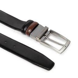 

Чоловічий ремінь Gino Rossi AGB-L-306-18-07_10 Black, Чорний