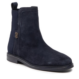 Tommy Hilfiger Tronchetti Tommy Hilfiger Essentials Flat Boot FW0FW06740 Desert Sky DW5