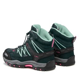

Трекінгові черевики CMP Kids Rigel Mid Trekking Shoe Wp 3Q12944 Lake/Gloss 10FP, Чорний