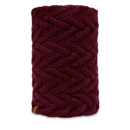

Шарф-снуд Buff Knitted & Fleece Neckwarmer 123518.628.10. Caryn Dahlia, Бордовий